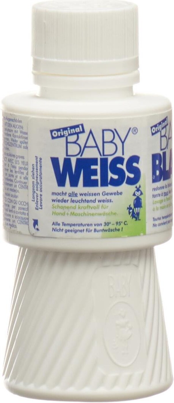 Flasche Baby Weiss, Schweizer Sauerstoff-Bleichmittel